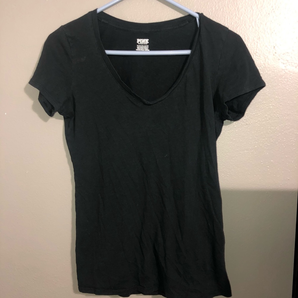 Pink V neck